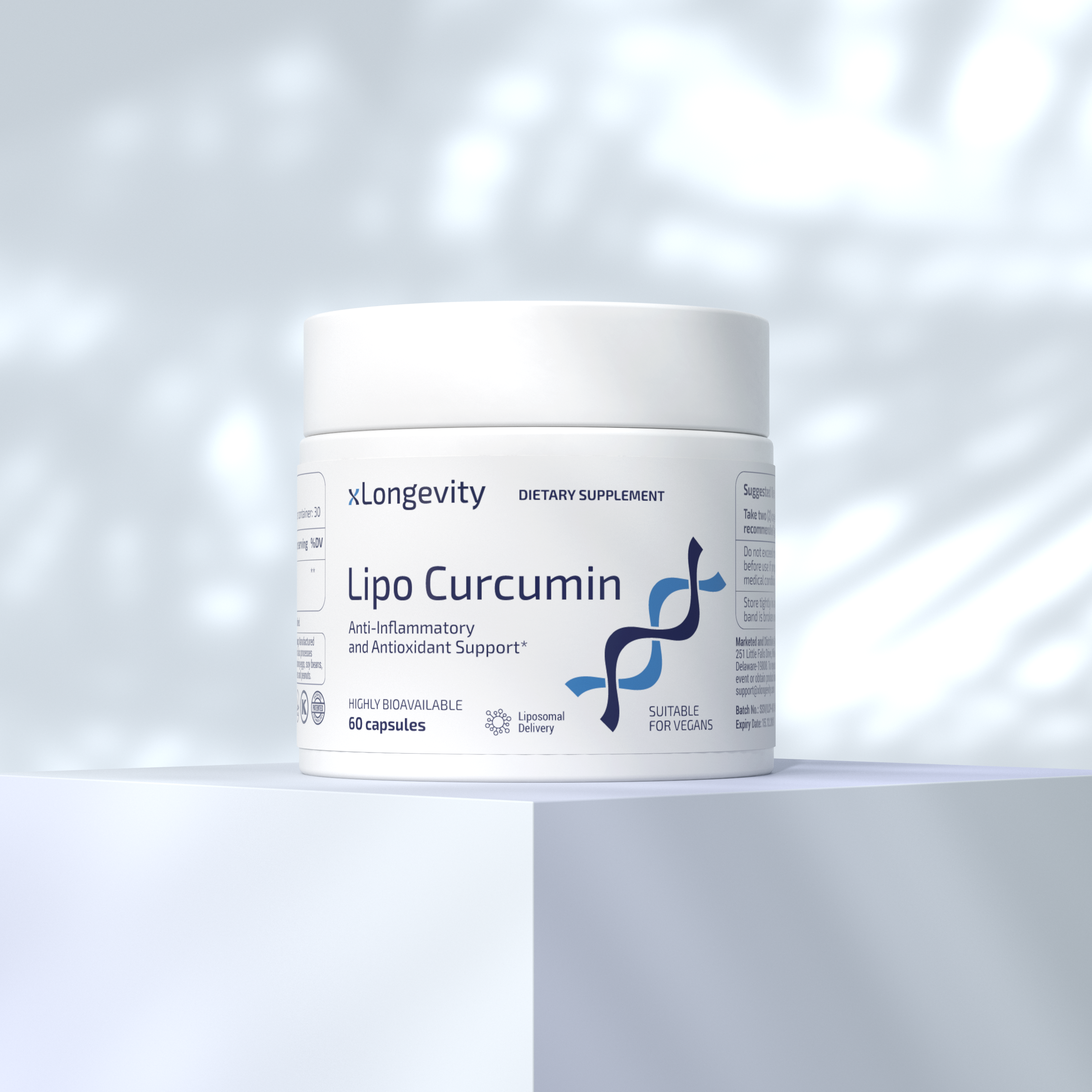 Lipo Curcumin xLongevity Preview